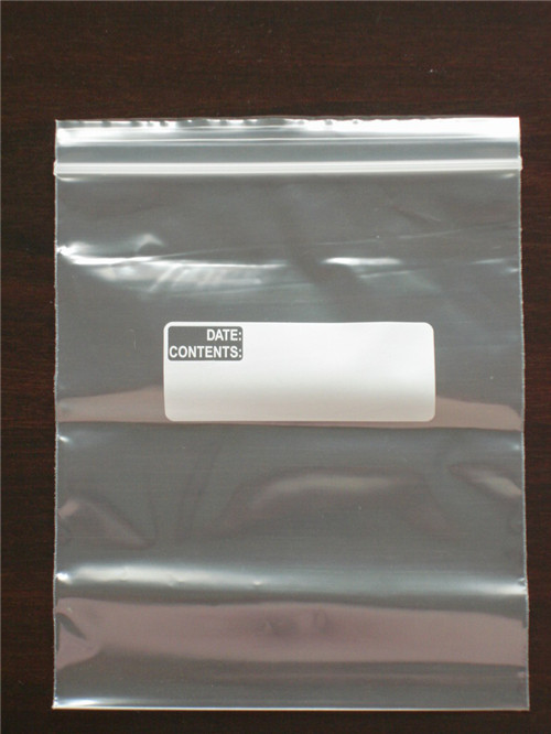 Transparent Zip Lock Poly Bag W23